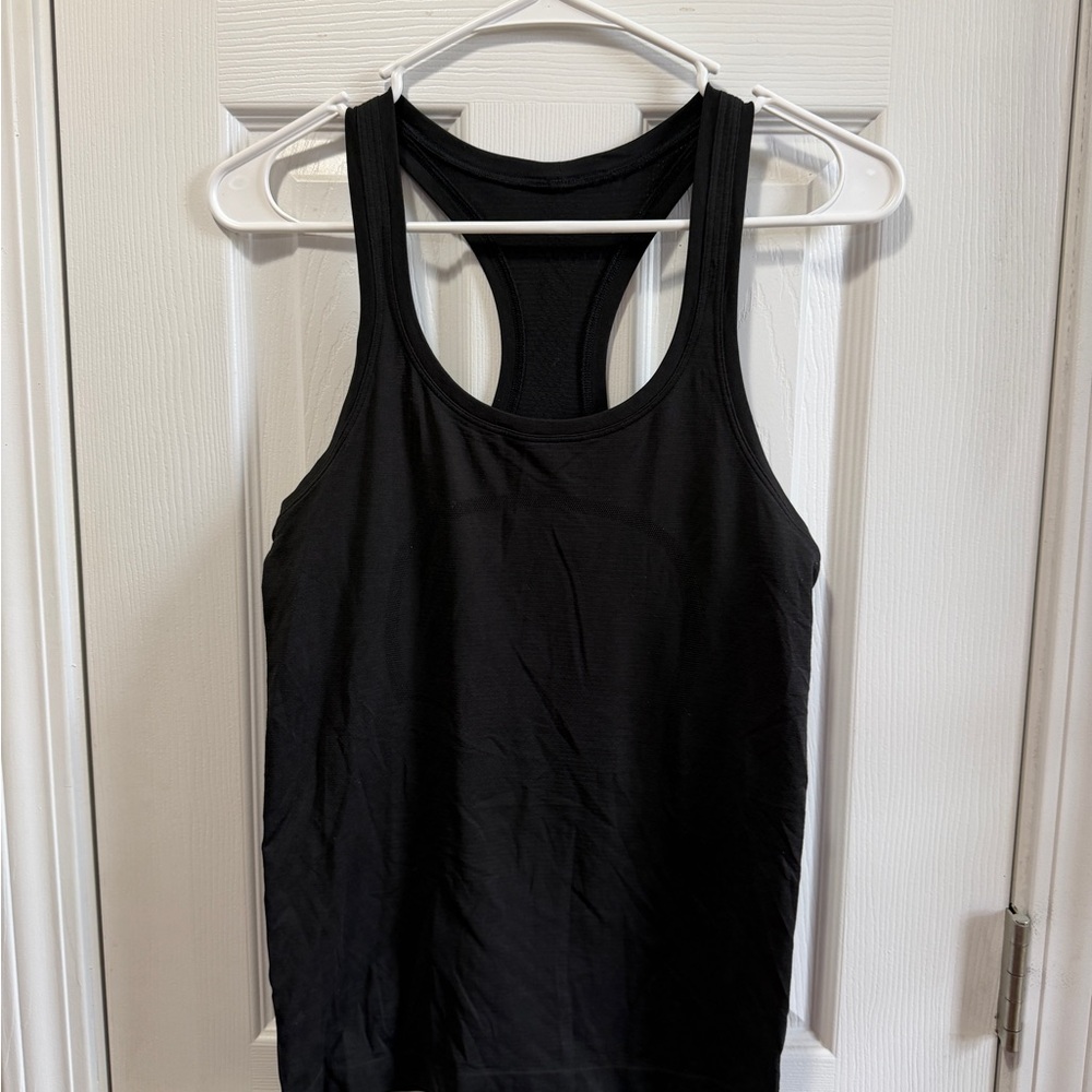 lululemon athletica Black Racerback Tank Top